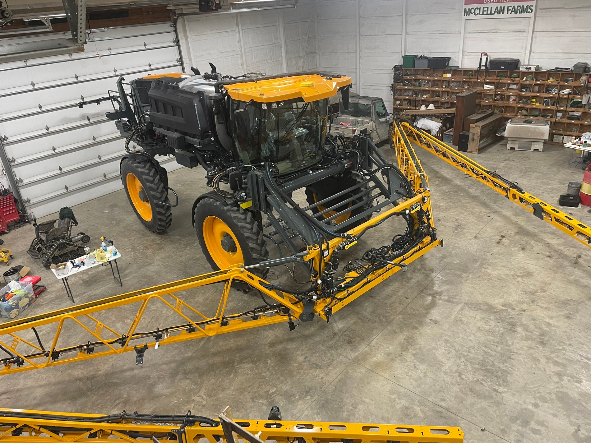 JBC sprayer detailed by Pro Ag Polishing