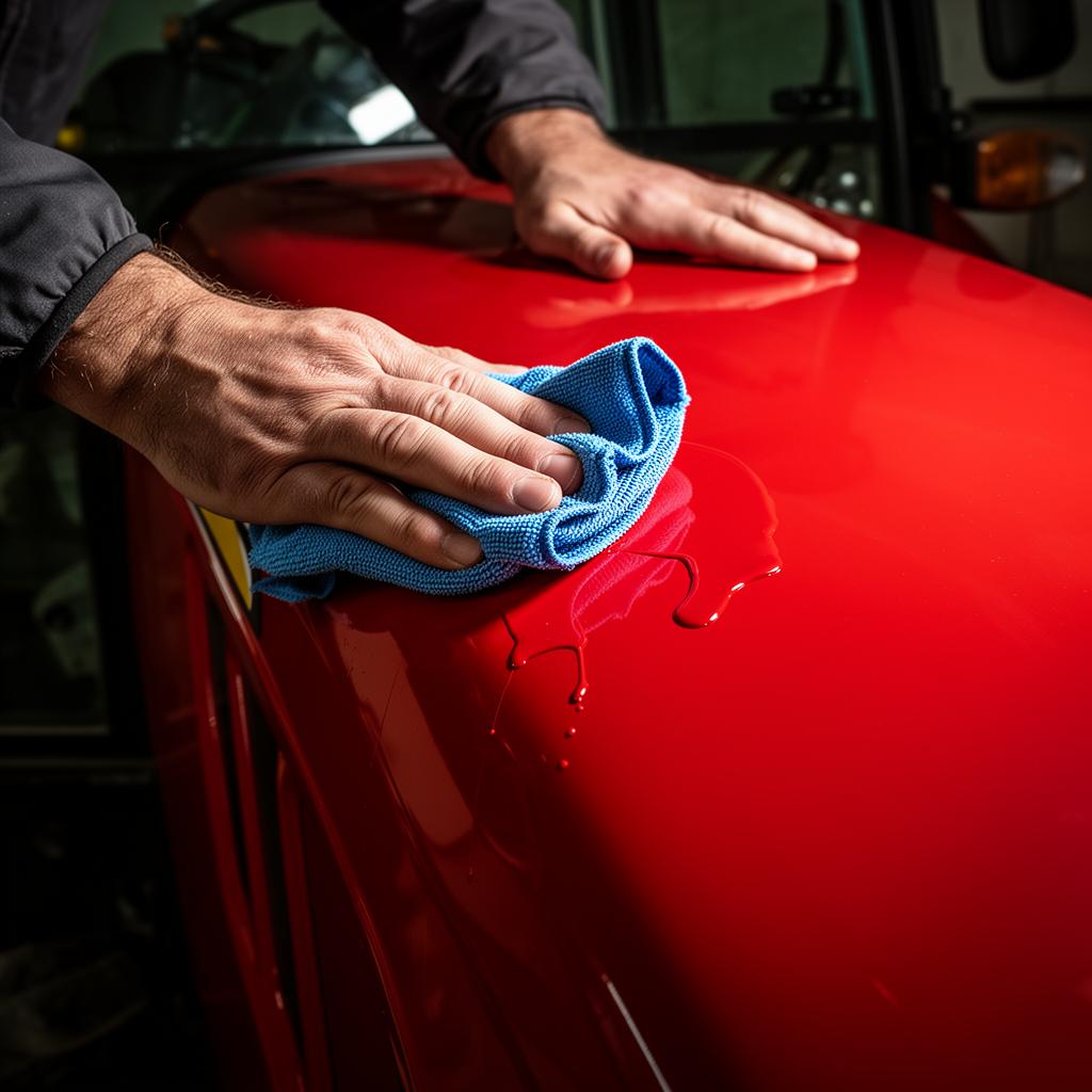Case applying a ROAR ceramic coating